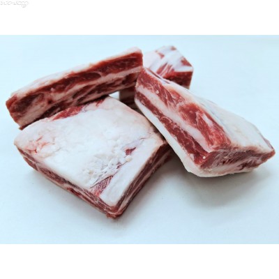 B99 美國安格斯韓式牛仔骨塊(約500g/包，約4~5塊，可原塊炆煑或韓式牛仔骨煲或湯)網購原價HK$55.00/包，會員價HK$48.00/包